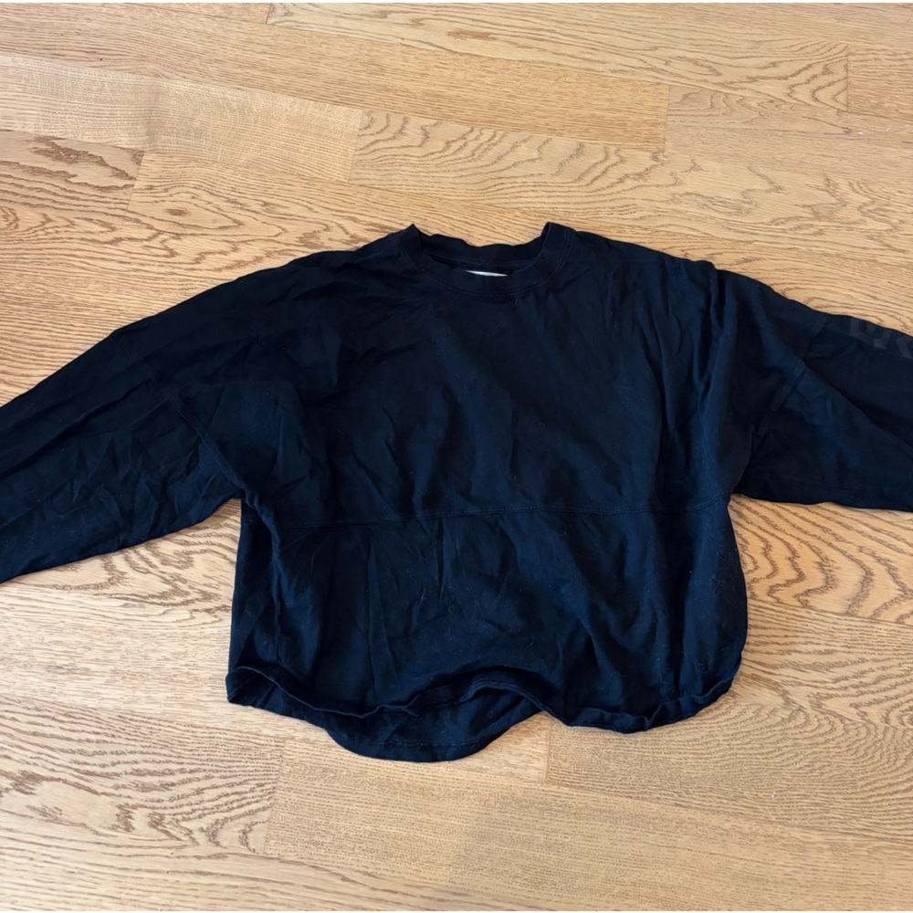 Barry’s Black Oversized Long Sleeve Size Small